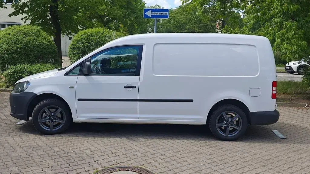 Gebraucht VW Caddy 102 PS (75 kW) 2014 Weiß Van / Kleinbus
