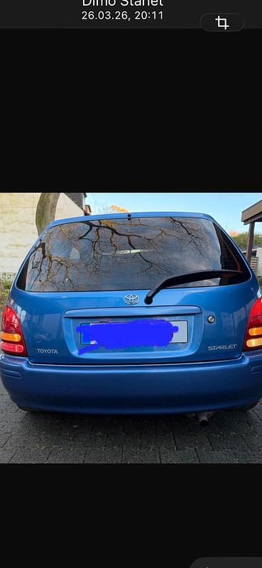Gebraucht Toyota Starlet 75 PS (55 kW) 1996 Blau Kleinwagen