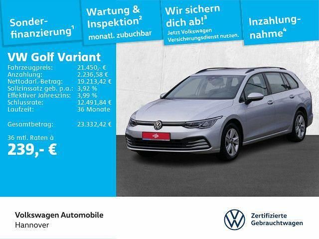 Gebraucht VW Golf VIII Life 150 PS (110 kW) 2023 Reflexsilber (metallic) Kombi