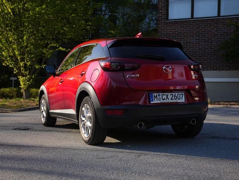 Gebraucht Mazda CX-3 Exclusive-Line 121 PS (88 kW) 2019 Rot SUV