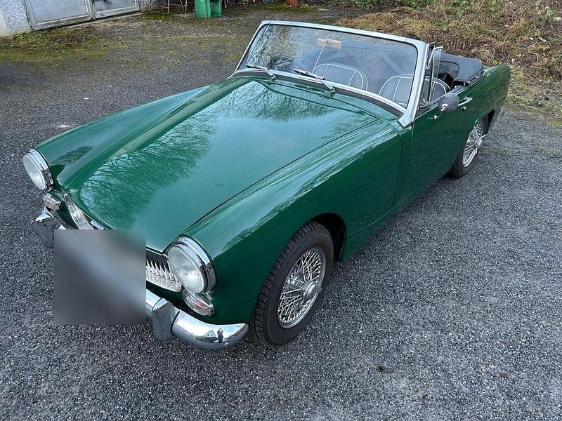 Second-hand MG Midget 54 CP (39 kW) 1967 Verde Cabrio