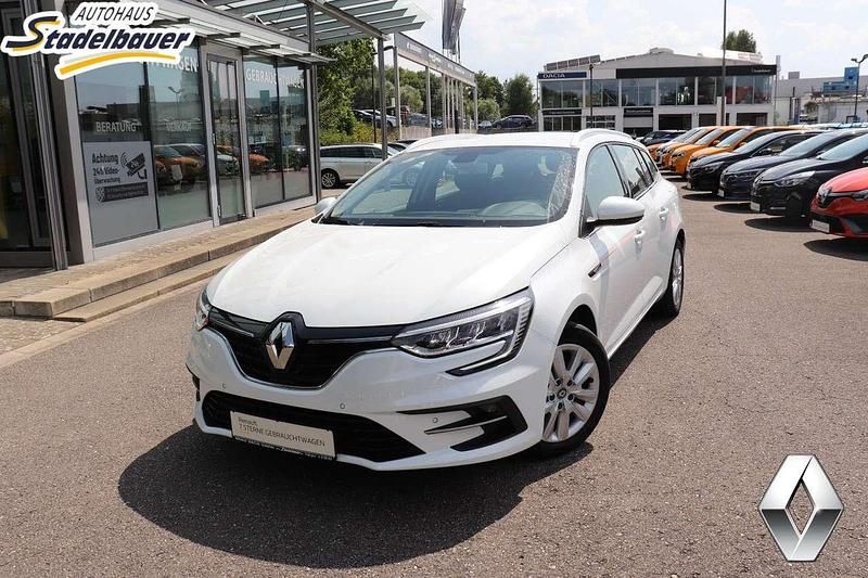 Weiss "nacre" Gebraucht 2021 Renault Mégane IV Business Kombi | 17.990 € (Fairer Preis) - Bild 1/4