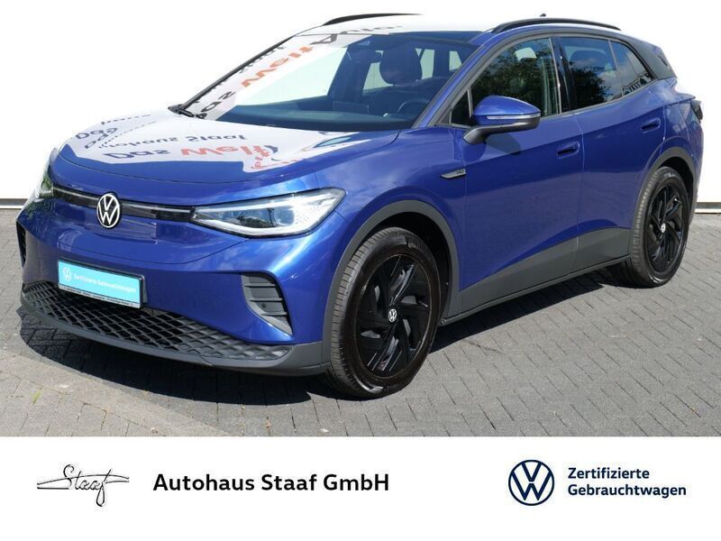 Blue dusk metallic Gebraucht 2021 VW ID.4 Pro Performance SUV | 27.990 € (Fairer Preis) - Bild 1/4