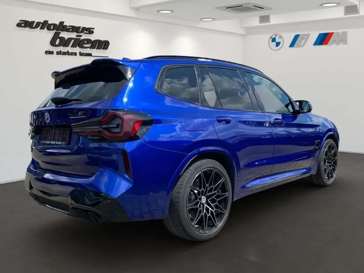 Gebraucht BMW X3 M Competition Edition 510 PS (375 kW) 2023 M marina bay blau SUV
