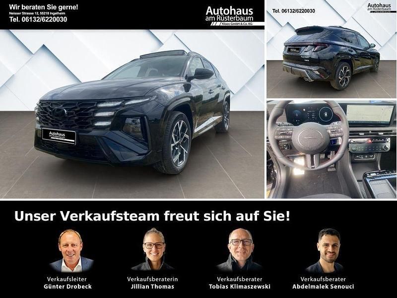 Abyss black / met Neu 2025 Hyundai Tucson N Line SUV | 44.880 € (Teuer) - Bild 1/4