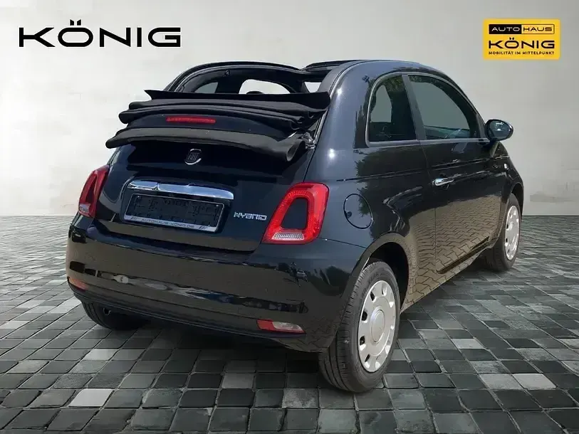Gebraucht Fiat 500C 69 PS (50 kW) 2023 Schwarz Cabrio