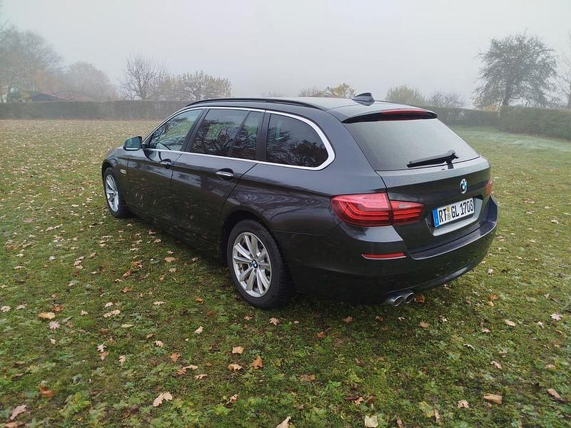 Brugt BMW 525 218 HK (160 kW) 2014 Sort Stationcar