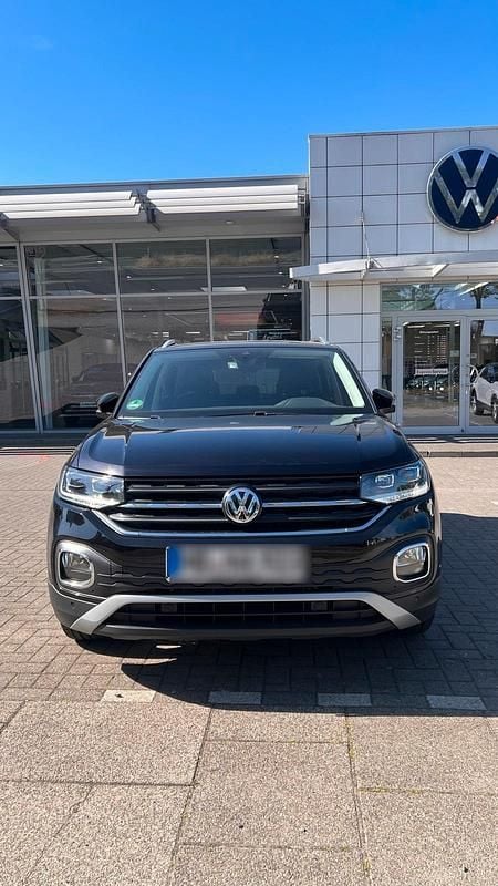 Schwarz Gebraucht 2020 VW T-Cross Style SUV | 17.800 € - Bild 1/4