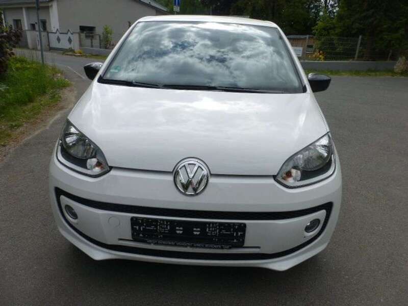 Weiß Gebraucht 2015 VW up! Cup Kleinwagen | 6.990 € (Fairer Preis) - Bild 1/4