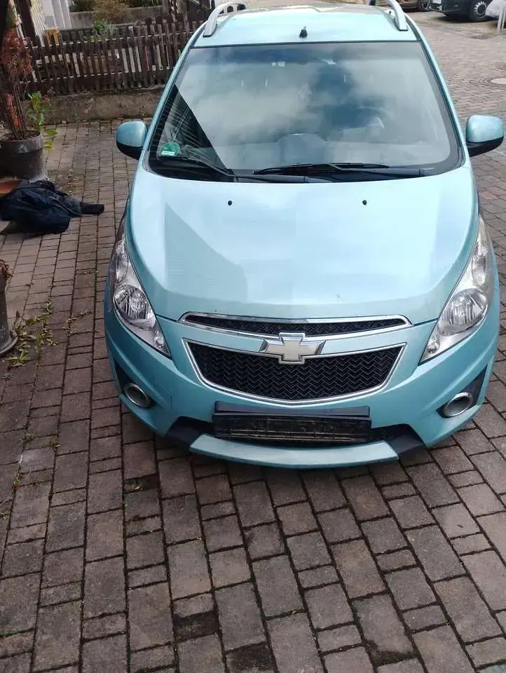 Brugt Chevrolet Spark LT 82 HK (60 kW) 2010 Blå Hatchback