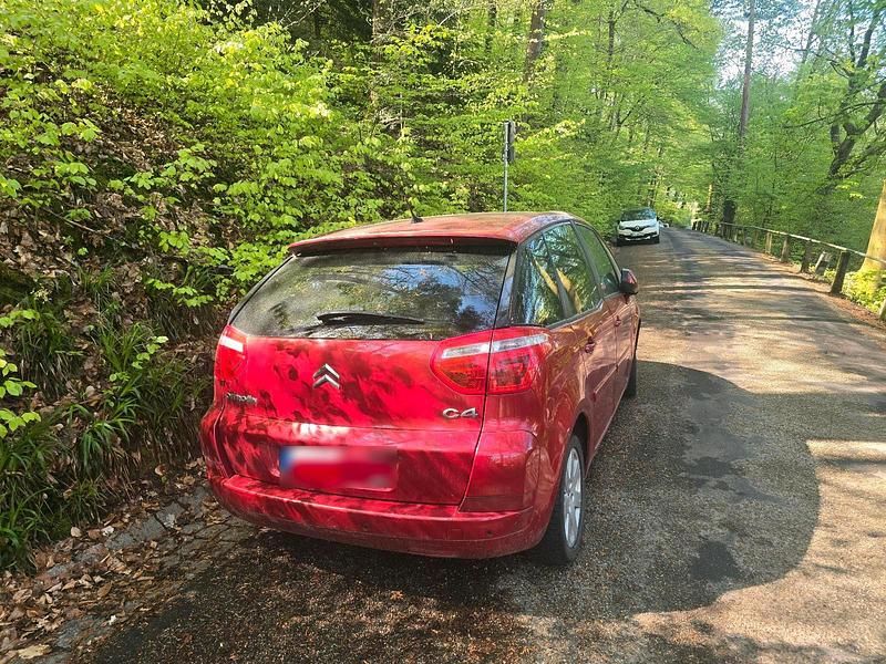 Gebraucht Citroën C4 Picasso 120 PS (88 kW) 2009 Rot Van / Kleinbus