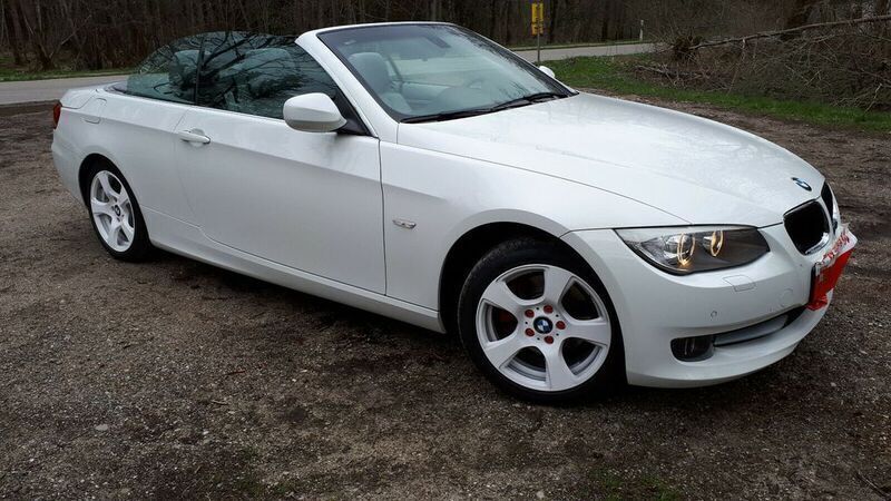 Gebraucht BMW 320 Cabriolet Sport Line 184 PS (135 kW) 2010 Weiß Cabrio