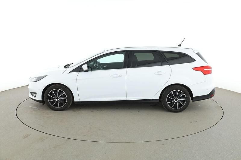 Gebraucht Ford Focus Titanium 125 PS (91 kW) 2017 Weiß Kombi