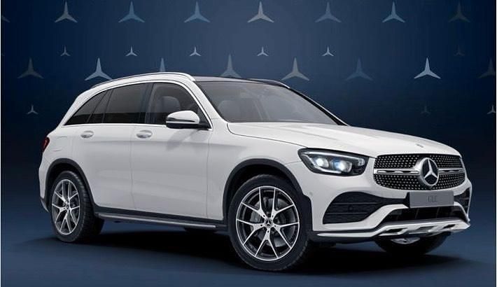 Weiß Gebraucht 2020 Mercedes GLC220 AMG SUV | 28.999 € (Teuer) - Bild 1/2