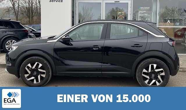 Schwarz metallic Gebraucht 2022 Opel Mokka-e Elegance SUV | 18.530 € (Fairer Preis) - Bild 1/4