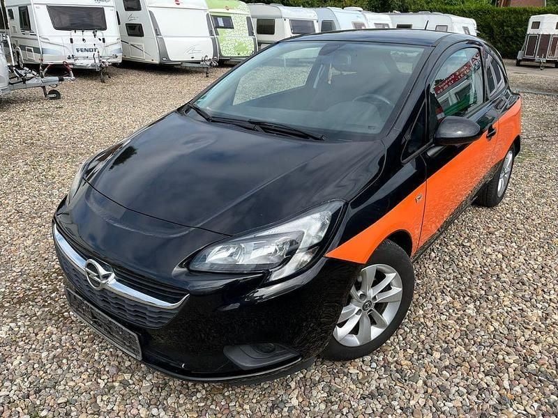 Schwarz Gebraucht 2017 Opel Corsa Active Kleinwagen | 6.962 € (Guter Preis) - Bild 1/4