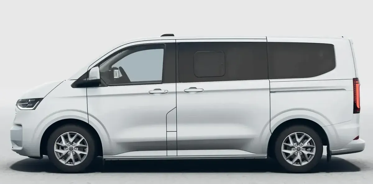 Neu VW Caravelle Style 150 PS (110 kW) 2026 Clear white Van