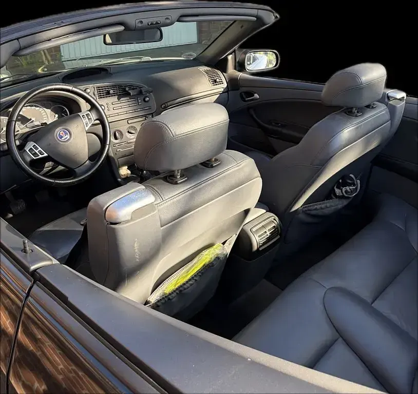 Gebraucht Saab 9-3 Cabriolet Vector 150 PS (110 kW) 2004 Schwarz Cabrio
