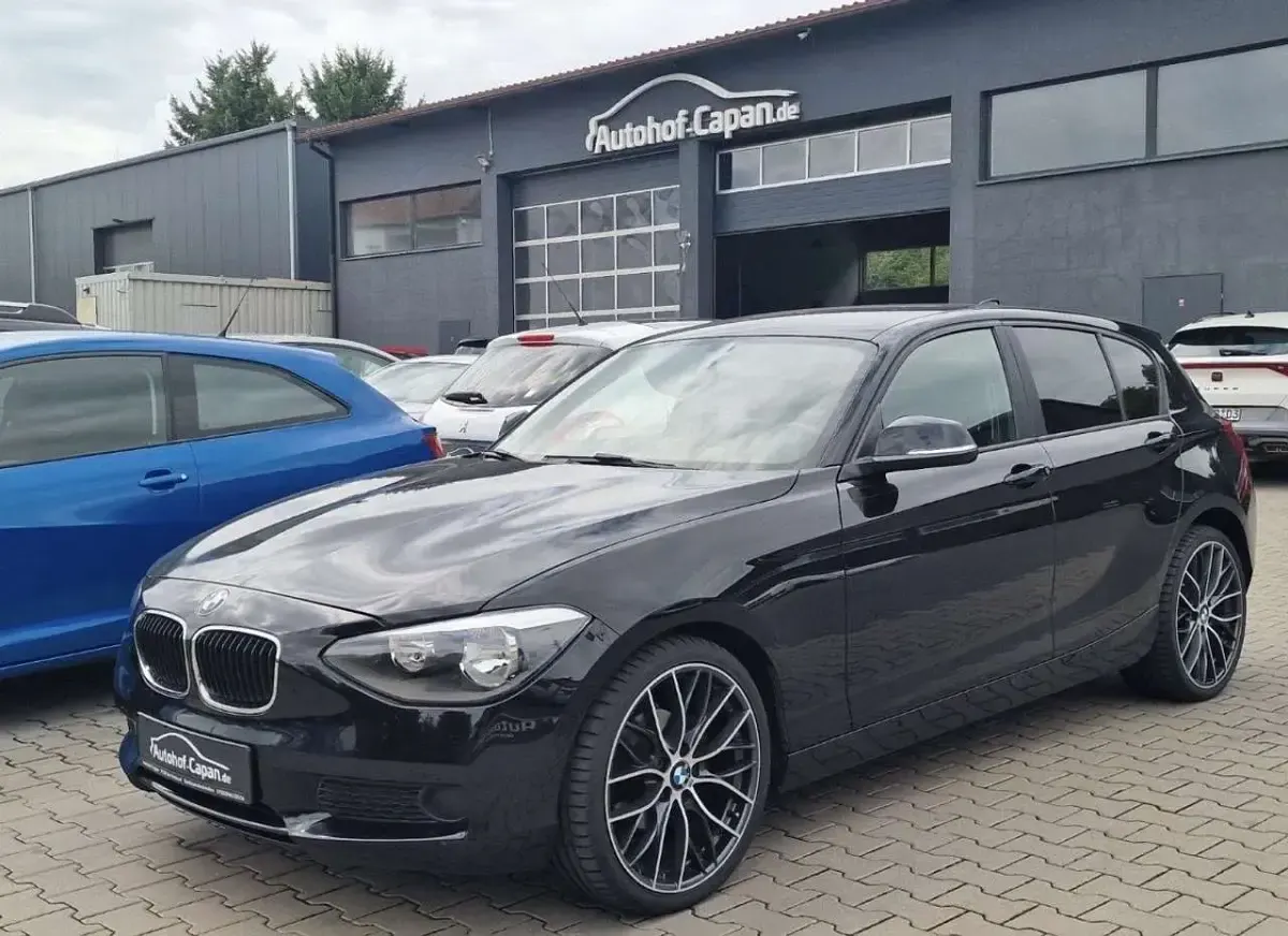 Second-hand BMW 114 102 CP (75 kW) 2013 Negru Hatchback