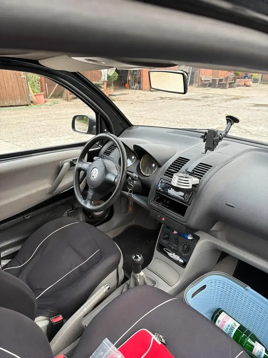 Gebraucht VW Lupo 50 PS (36 kW) 2000 Schwarz Kleinwagen