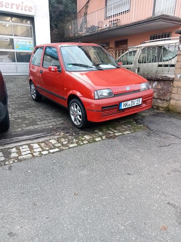 Gebraucht Fiat Cinquecento 55 PS (40 kW) 1996 Rot Kleinwagen