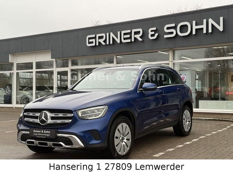 Blau Gebraucht 2021 Mercedes GLC300e SUV | 29.750 € (Superpreis) - Bild 1/4