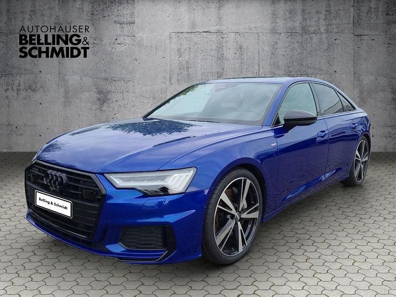 Ultrablau (metallic) Gebraucht 2022 Audi A6 Sport Limousine | 42.990 € (Teuer) - Bild 1/4