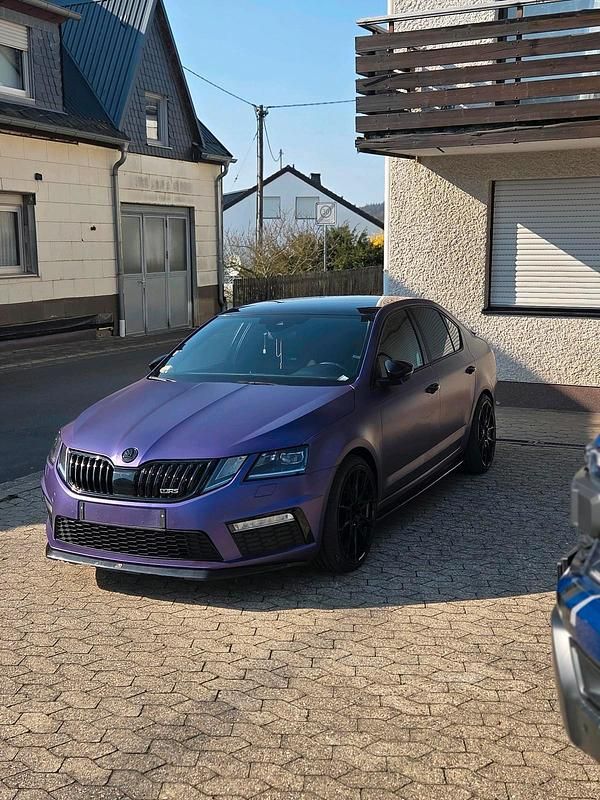 Gebraucht Skoda Octavia vRS 230 PS (169 kW) 2018 Schwarz Limousine