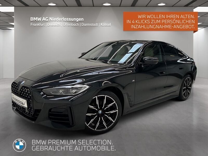 Schwarz Gebraucht 2022 BMW 420 Gran Coupé Shadowline Coupé | 36.860 € (Fairer Preis) - Bild 1/4