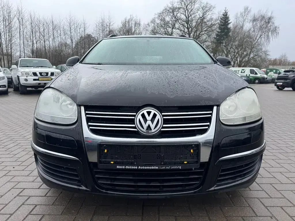 Gebraucht VW Golf V Trendline 105 PS (77 kW) 2008 Schwarz Kombi