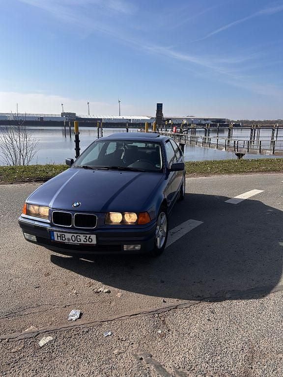 Gebraucht BMW 316 Compact 102 PS (75 kW) 1995 Blau Kleinwagen