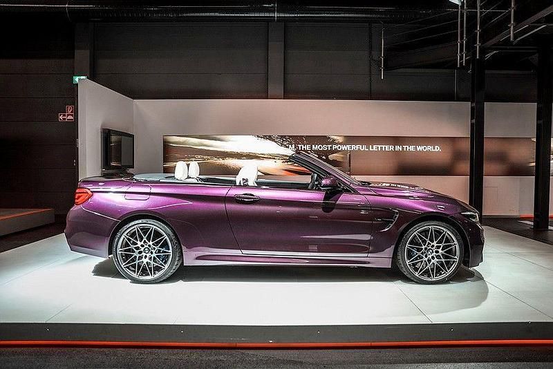 Violett Gebraucht 2018 BMW M4 Cabriolet Performance Cabrio | 68.999 € - Bild 1/4