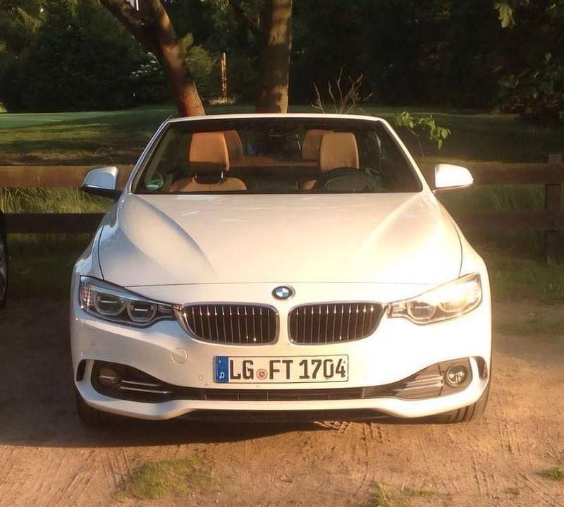 Weiß Gebraucht 2016 BMW 440 Luxury Line Cabrio | 24.500 € (Guter Preis) - Bild 1/3