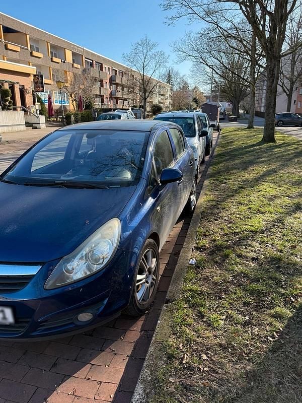 Gebraucht Opel Corsa 90 PS (66 kW) 2008 Blau Kleinwagen