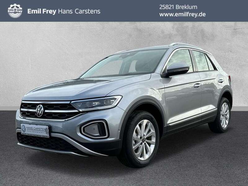 Silber Neu 2025 VW T-Roc Style SUV | 31.980 € (Superpreis) - Bild 1/4