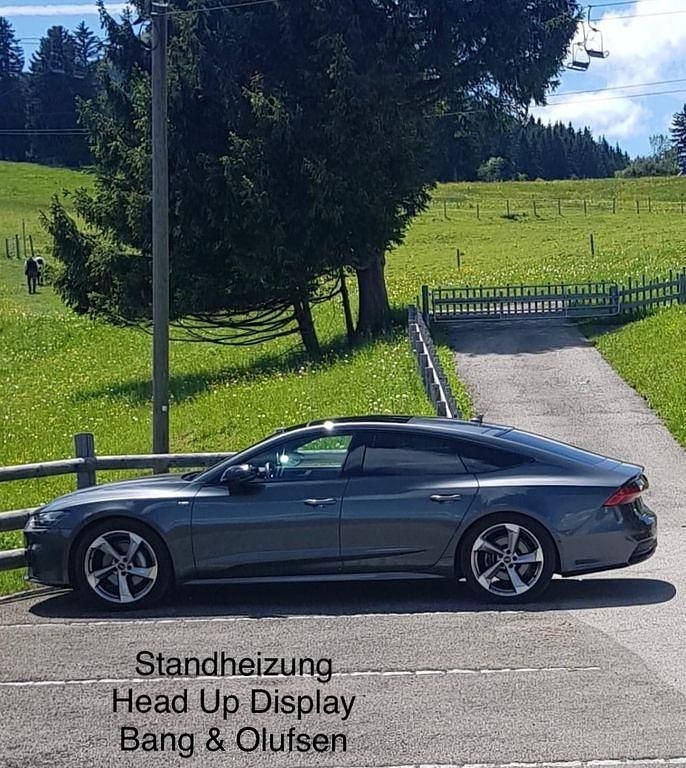 Grau Gebraucht 2023 Audi A7 Ambiente Kleinwagen | 50.300 € (Fairer Preis) - Bild 1/4