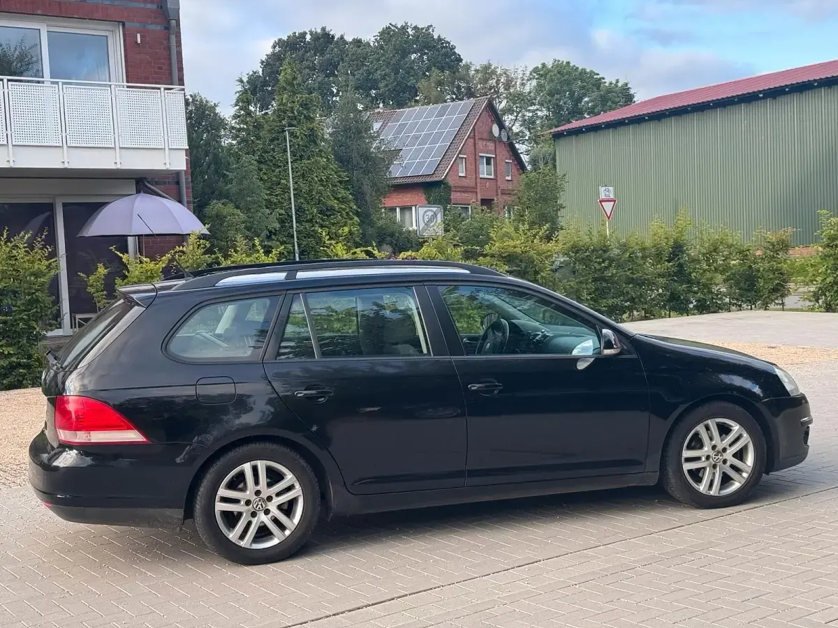 Gebraucht VW Golf V 2008 Schwarz Kombi