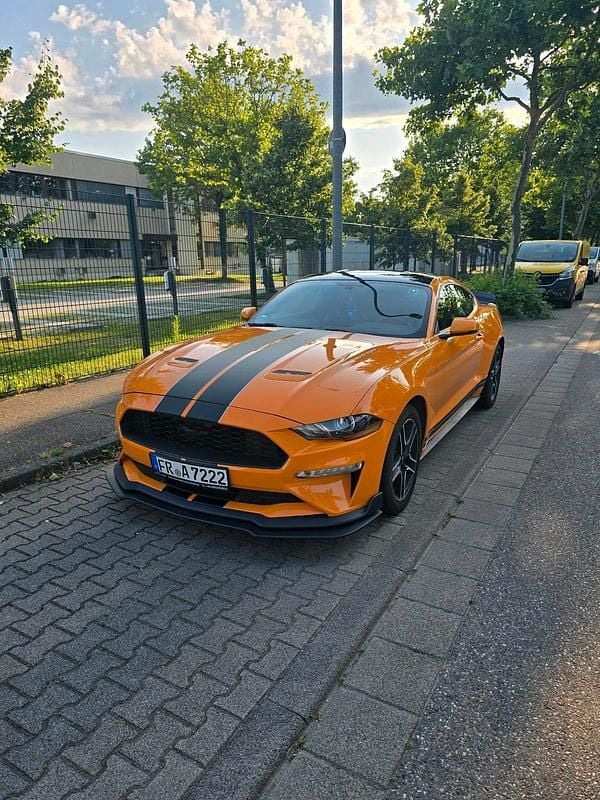 Orange Gebraucht 2019 Ford Mustang GT Coupé | 29.999 € (Guter Preis) - Bild 1/4
