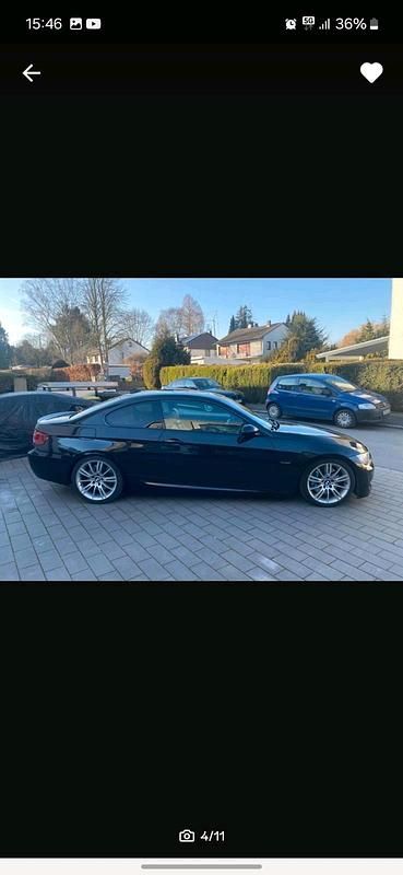 Gebraucht BMW 335 2008 Schwarz Coupé