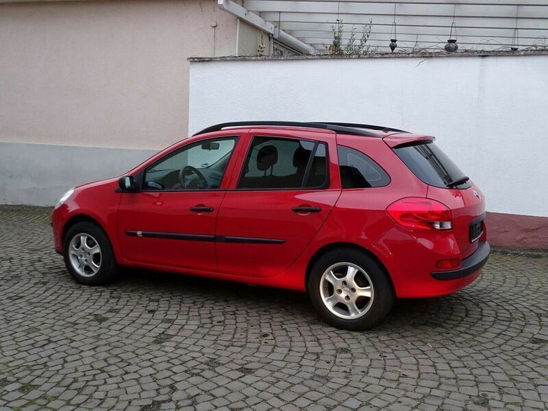 Gebraucht Renault Clio II 75 PS (55 kW) 2008 Rot Limousine