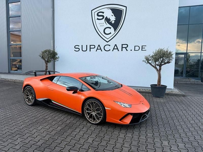 Orange Gebraucht 2018 Lamborghini Huracán | 278.499 € (Guter Preis) - Bild 1/4