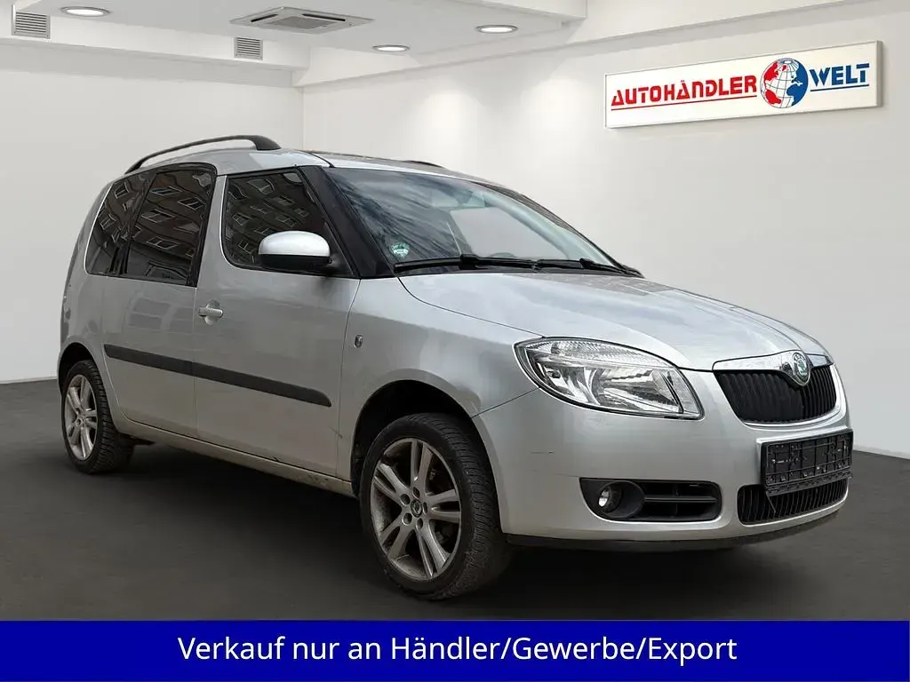 Gebraucht Skoda Roomster 86 PS (63 kW) 2007 Silber Van / Kleinbus
