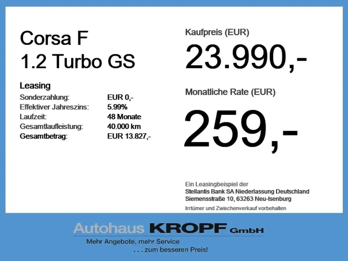 Neu Opel Corsa 101 PS (74 kW) 2025 Schwarz Kleinwagen