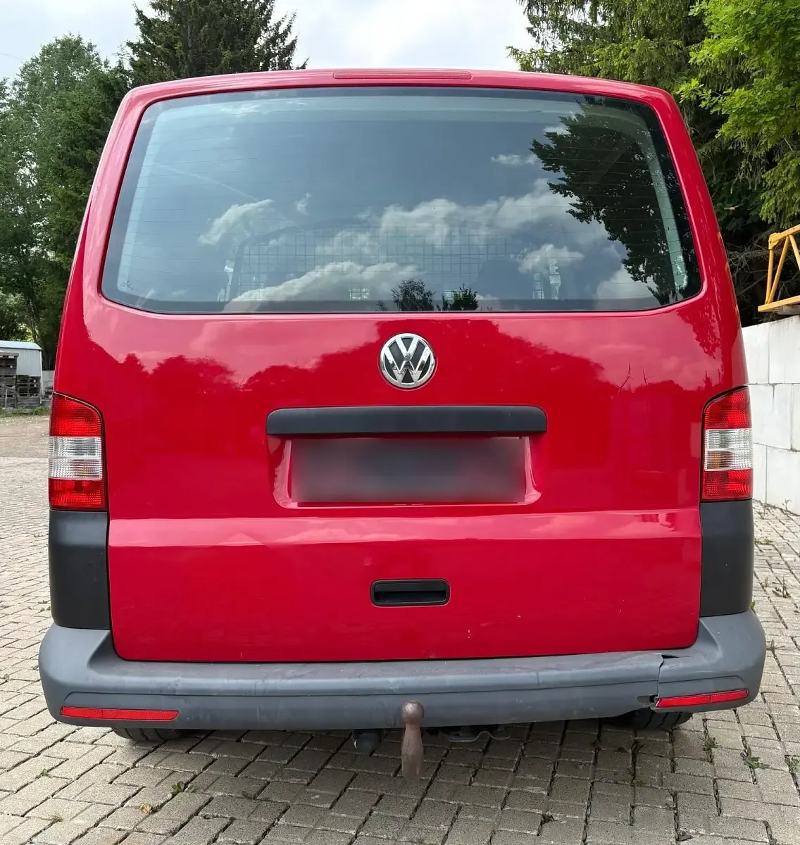 Gebraucht VW T5 84 PS (61 kW) 2013 Rot Van