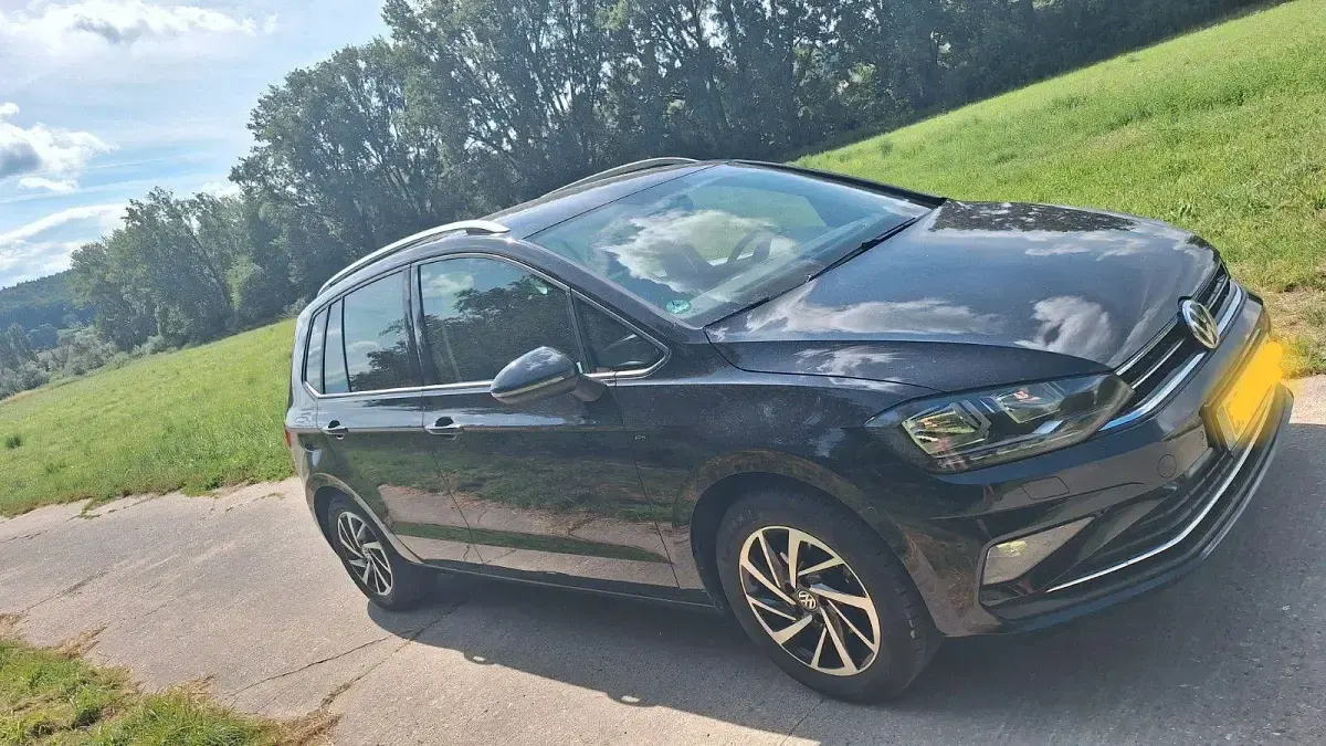 Gebraucht VW Golf Sportsvan 131 PS (96 kW) 2019 Schwarz Van / Kleinbus