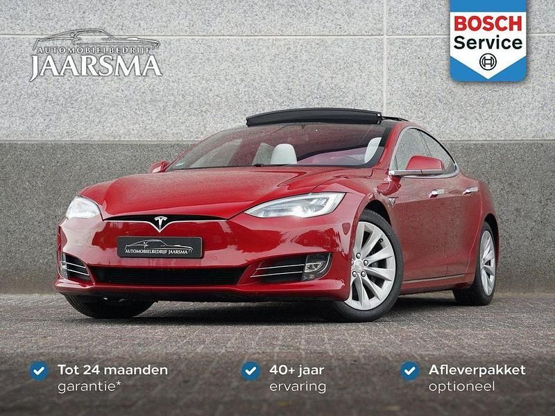 Rot Gebraucht 2018 Tesla Model S Kleinwagen | 29.040 € (Superpreis) - Bild 1/4