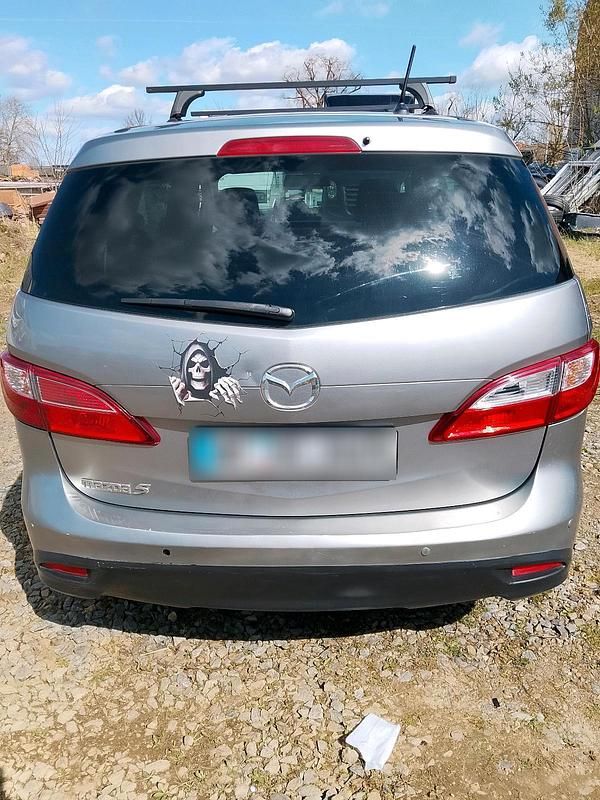 Gebraucht Mazda 5 116 PS (85 kW) 2011 Silber Van / Kleinbus
