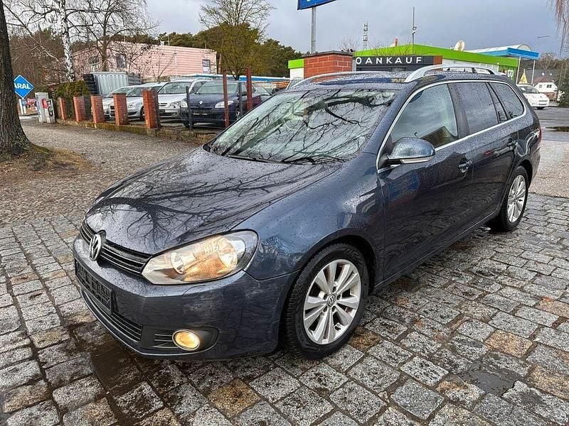 Gebraucht VW Golf VI 105 PS (77 kW) 2010 Blau Kleinwagen