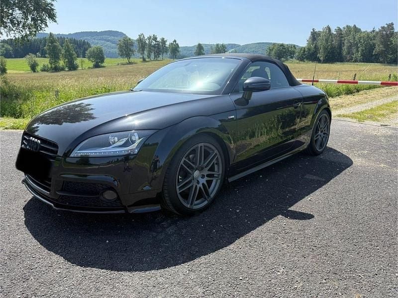 Schwarz Gebraucht 2012 Audi TT Roadster S-Line Cabrio | 12.999 € (Fairer Preis) - Bild 1/4