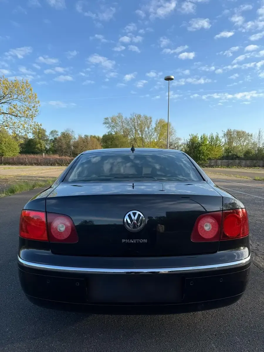 Brugt VW Phaeton 239 HK (175 kW) 2008 Sort Sedan
